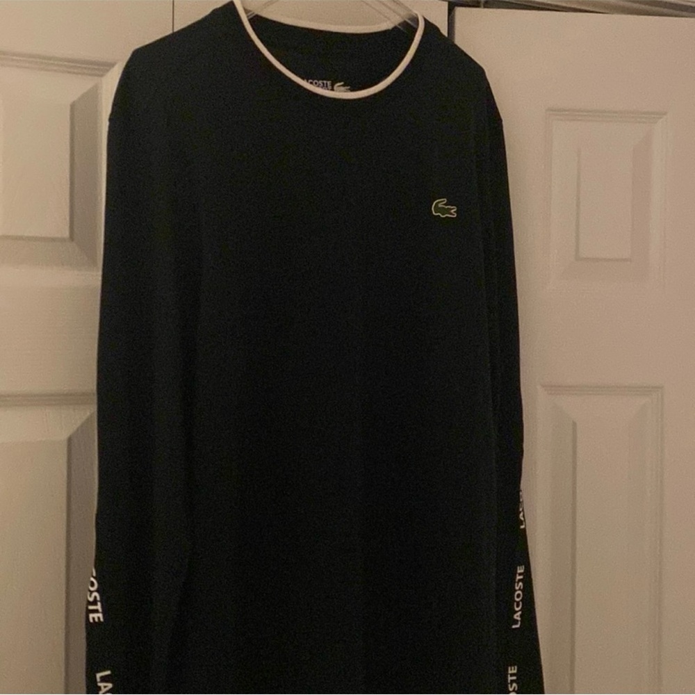 Lacoste Men's Black Long Sleeve Shirt